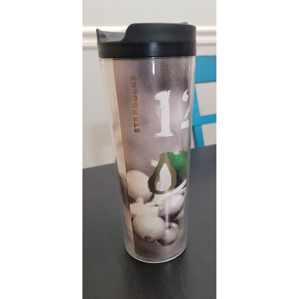 16 Oz Starbucks Hot coffee Tumbler Christmas Holly Holiday Cranberry